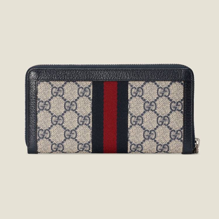 523154.96IWN.4076.009.100.0025.Light Ophidia GG zip around wallet